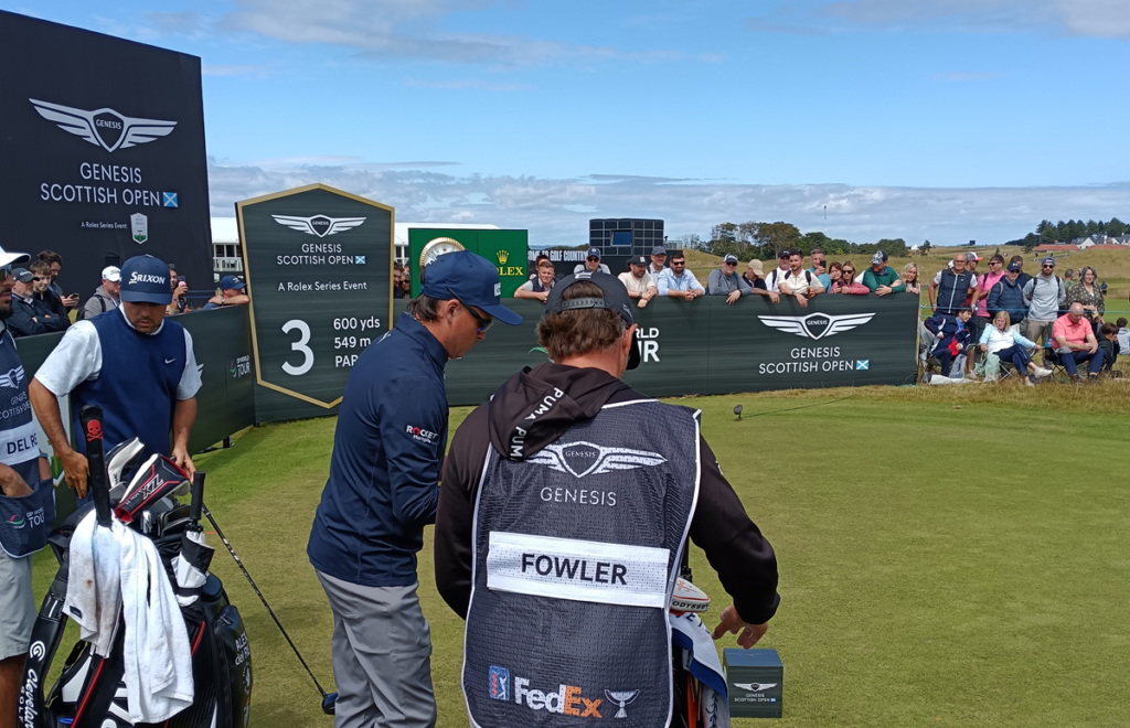 Rickie Fowler at Scottish Open