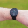 Black G6 on wrist with F/M/B distances