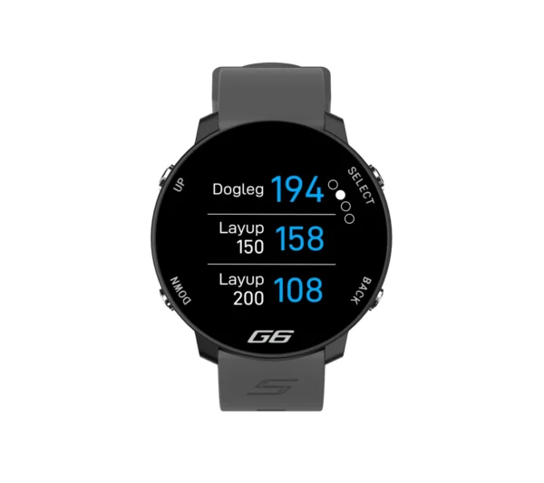 Carbon grey G6 with doglegs and layups on screen