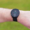 Shot Scope G6 on wrist with F/M/B distances on screen