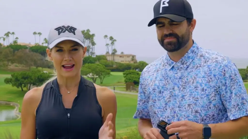 golflife talking to the camera